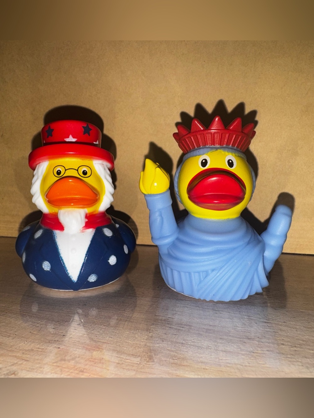 2026 Uncle Sam and Statue of Liberty Summer Rubber Ducks